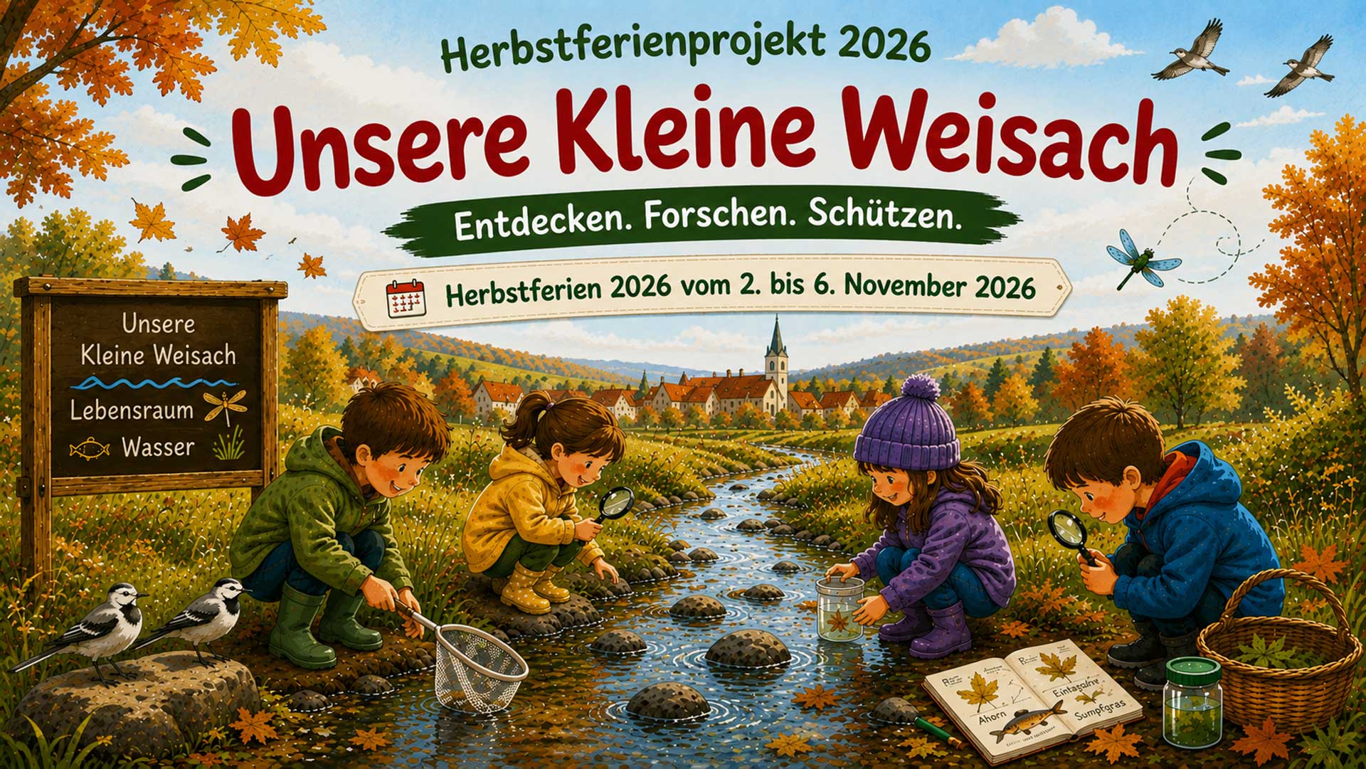 Unsere Dorfgemeinschaft, Herbstferienbetreuung 2026